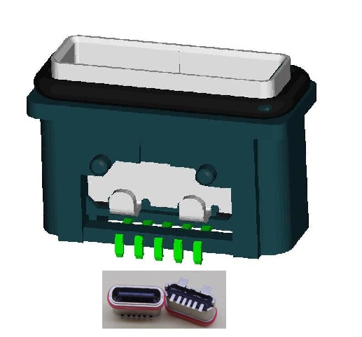 USB母科2.0 3.0连接器