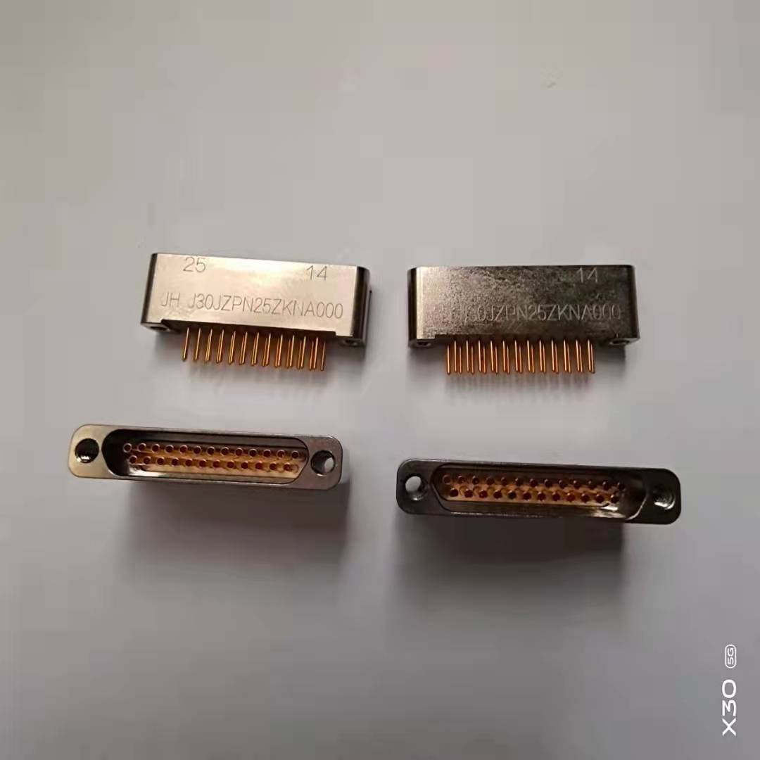 J30j PCB插板微型矩形连接器捻销连接器