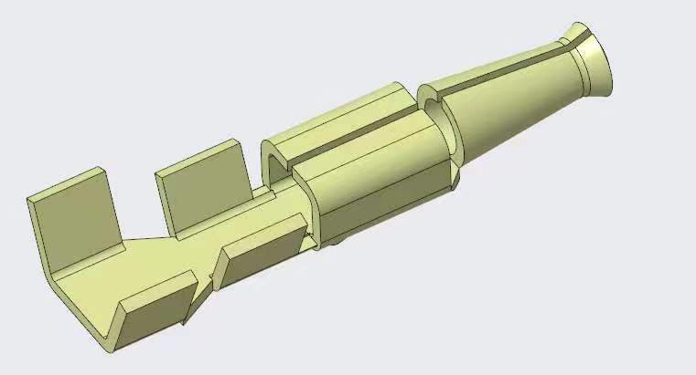 工业连接器冲压金属终端汽车电缆连接器触点