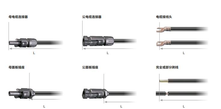 光纤系统太阳能电动机专用电线电气插头